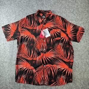 Philadelphia Flyers Shirt Mens XL Orange NHL Hockey Hawaiian FOCO Forever